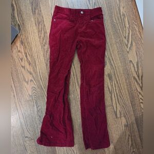 Girls Vintage Corduroy Flare Jeans